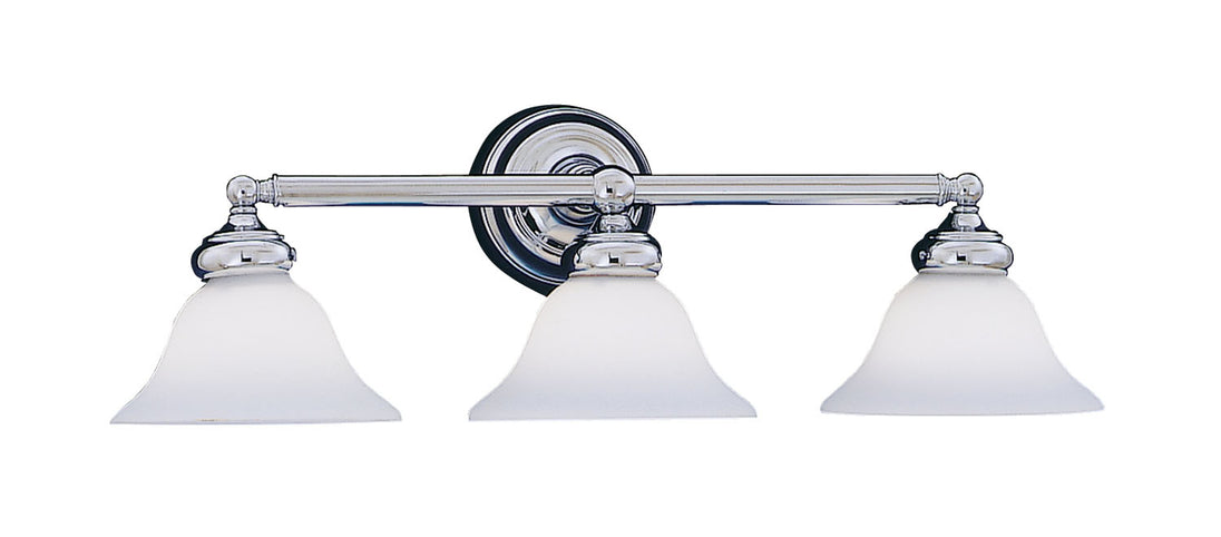 Designers Fountain - 4963-CH - Three Light Bath Bar - Opal Essence - Chrome