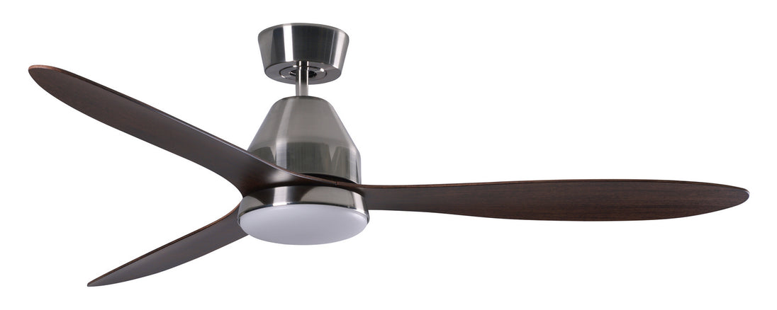 Beacon Lighting - 21304501 - 56``Ceiling Fan - Lucci Air Whitehaven - Brushed Chrome