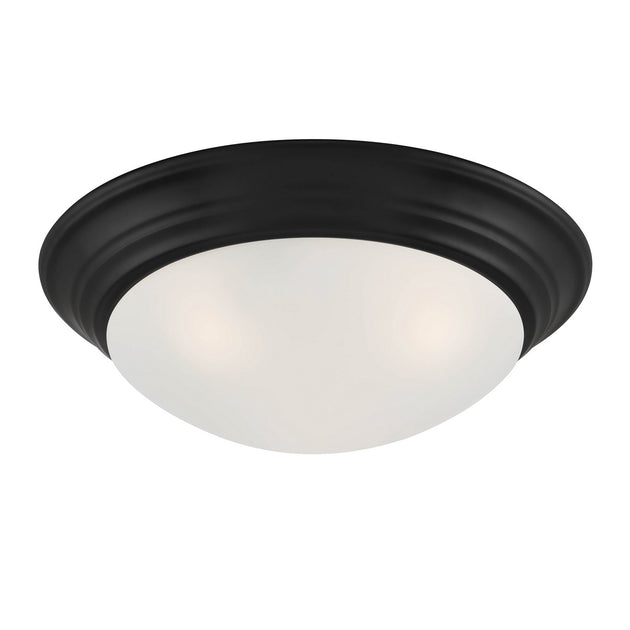 Designers Fountain - 1360L-MB - Three Light Flush Mount - Tap - Matte Black