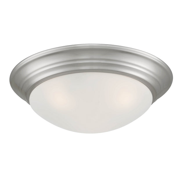 Designers Fountain - 1360M-BN - Two Light Flush Mount - Tap - Brushed Nickel