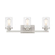 Designers Fountain - 93303-BN - Three Light Vanity - Jedrek - Brushed Nickel