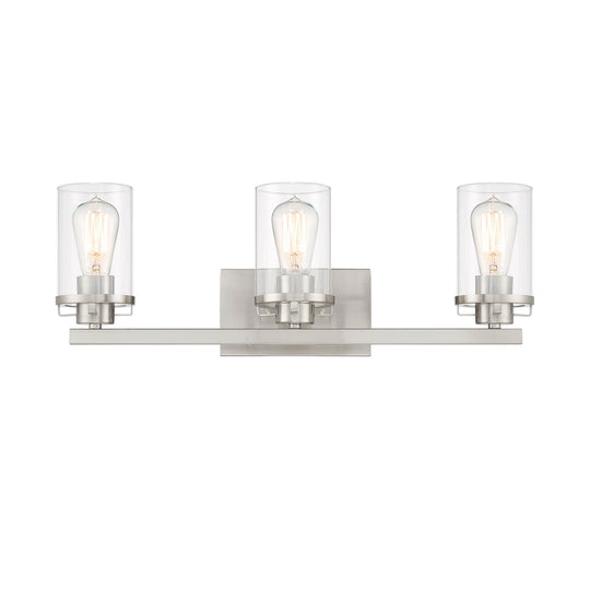 Designers Fountain - 93303-BN - Three Light Vanity - Jedrek - Brushed Nickel