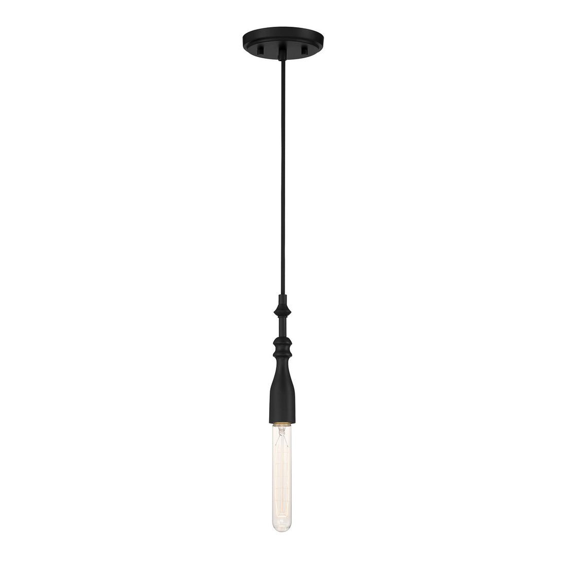 Designers Fountain - D231M-5P-MB - One Light Pendant - Louise - Matte Black