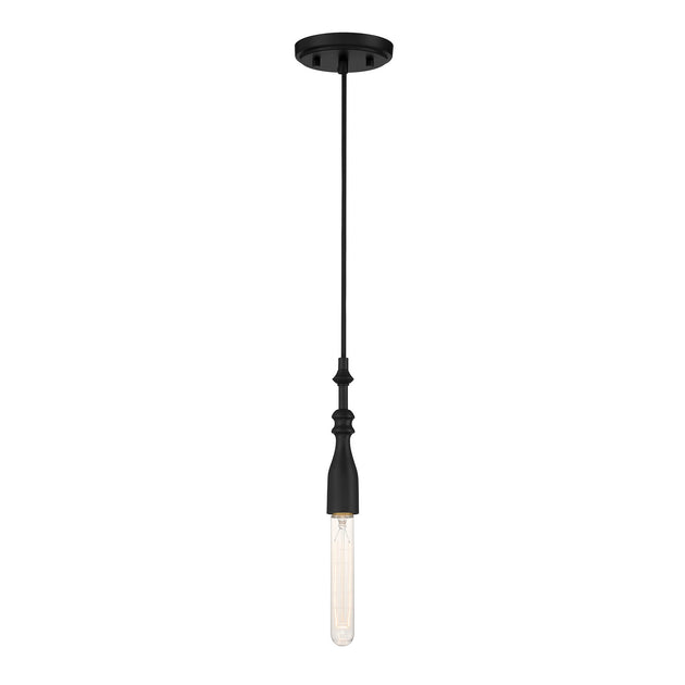 Designers Fountain - D231M-5P-MB - One Light Pendant - Louise - Matte Black
