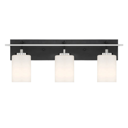 Designers Fountain - D250M-3B-MB - Three Light Vanity - Prince St - Matte Black