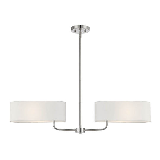Designers Fountain - D253M-IS-PN - Two Light Island Pendant - Midtown - Polished Nickel