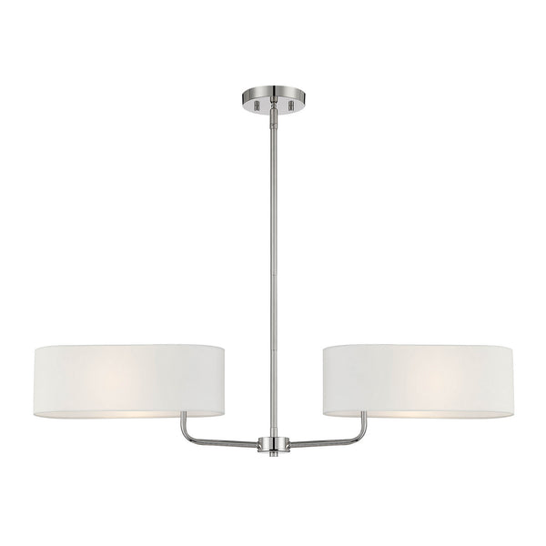 Designers Fountain - D253M-IS-PN - Two Light Island Pendant - Midtown - Polished Nickel