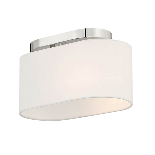 Designers Fountain - D253M-SF-PN - One Light Semi Flush Mount - Midtown - Polished Nickel