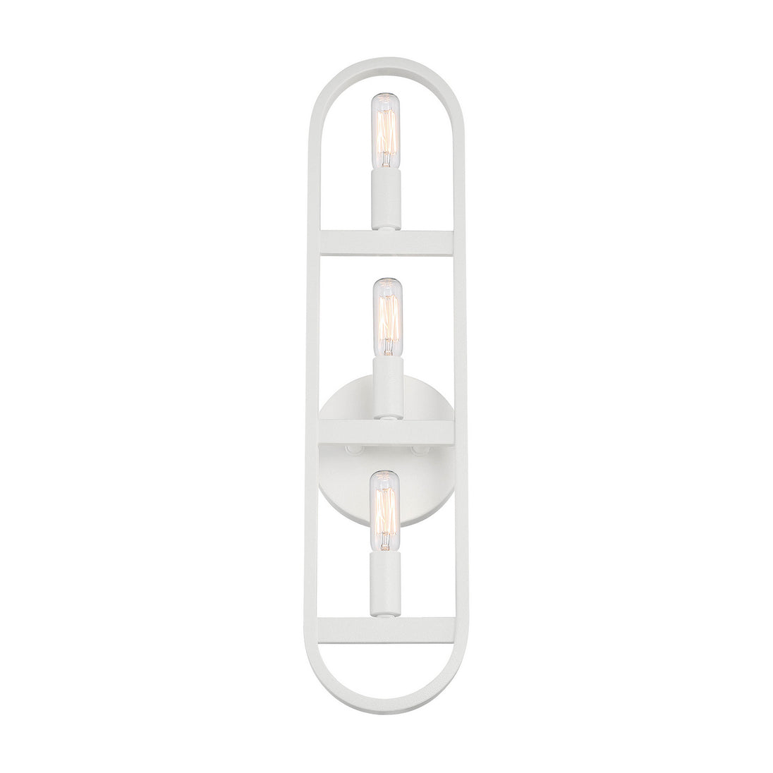 Designers Fountain - D254C-3WS-MW - Three Light Wall Sconce - Carousel - Matte White