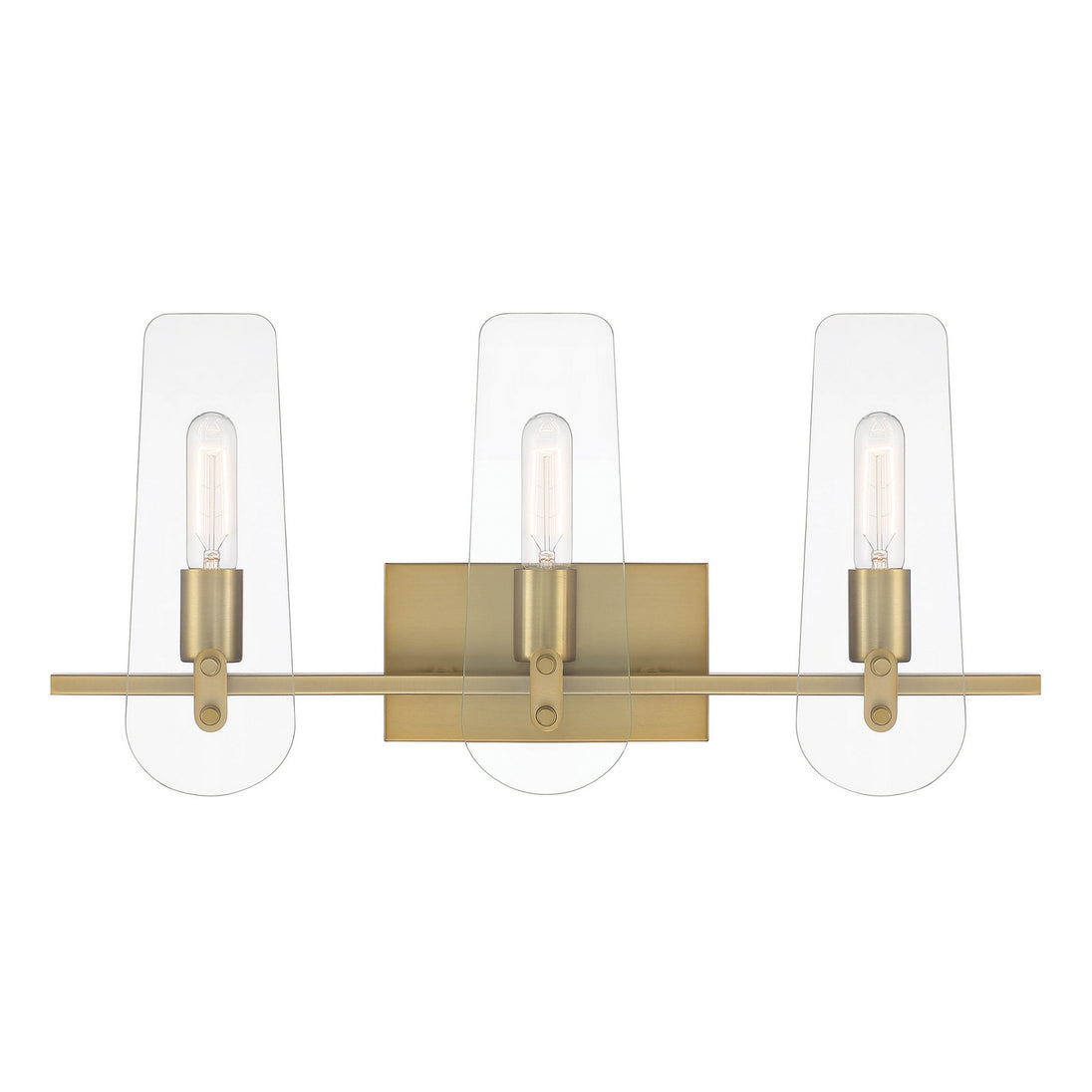 Designers Fountain - D256M-3B-BG - Three Light Vanity - Bergen Beach - Brushed Gold