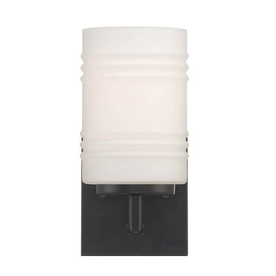 Designers Fountain - D257M-WS-MB - One Light Wall Sconce - Leavenworth - Matte Black