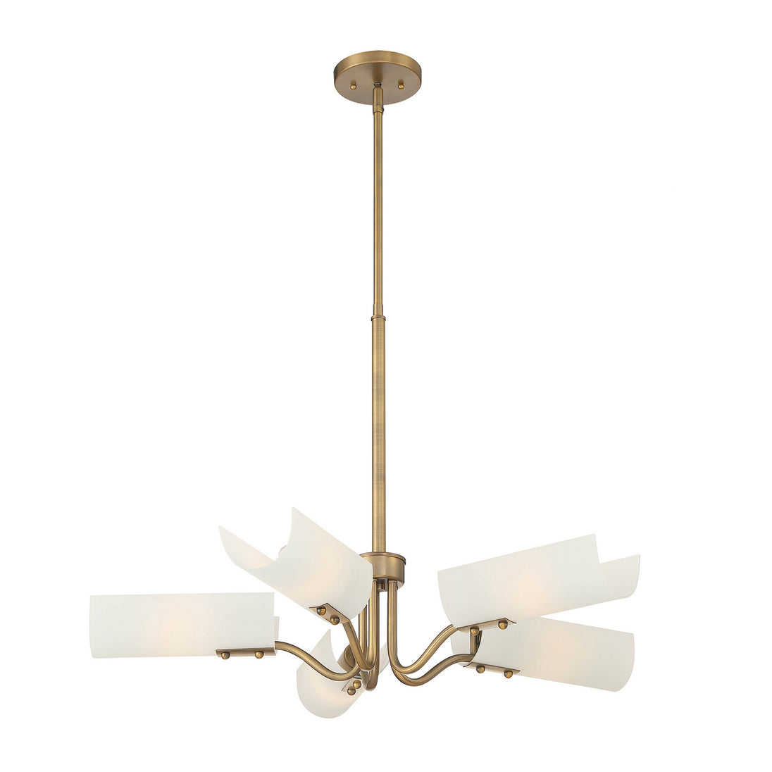 Designers Fountain - D259M-5CH-OSB - Five Light Chandelier - Manhasset - Old Satin Brass