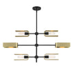 Designers Fountain - D263M-IS-MB - Six Light Island Pendant - U Turn - Matte Black