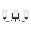 Designers Fountain - D267M-3B-MB - Three Light Vanity - Malone - Matte Black