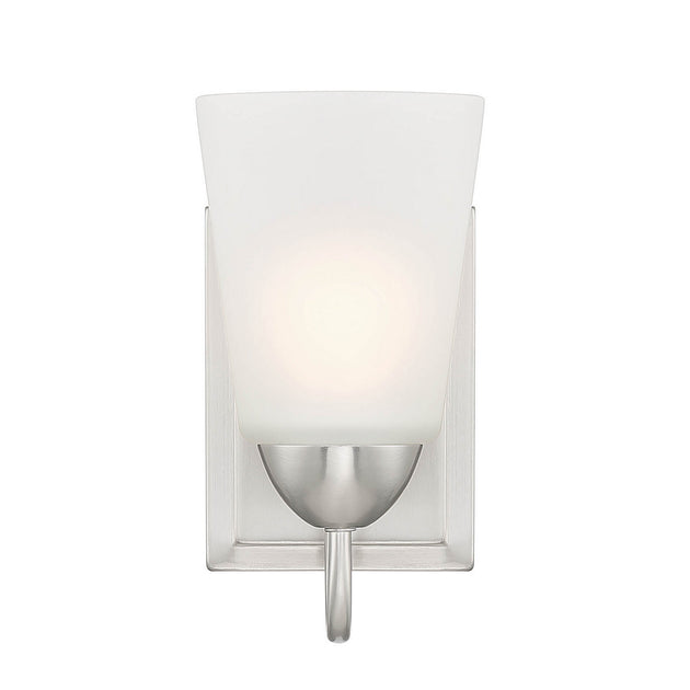 Designers Fountain - D267M-WS-BN - One Light Wall Sconce - Malone - Brushed Nickel