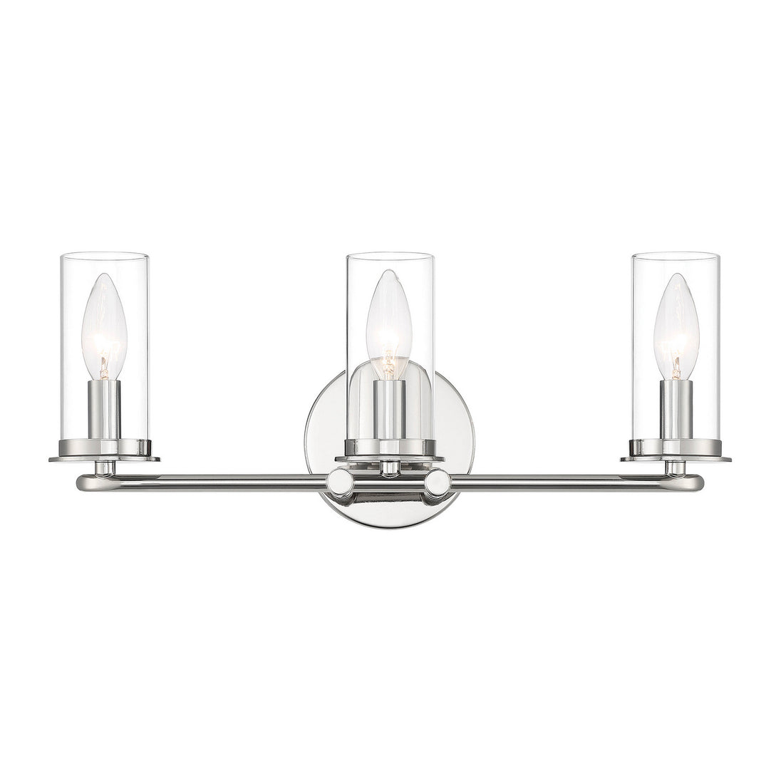 Designers Fountain - D268C-3B-PN - Three Light Vanity - Hudson Heights - Polished Nickel