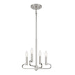 Designers Fountain - D269C-4CH-BN - Four Light Chandelier Convertible - Summit - Brushed Nickel