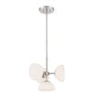 Designers Fountain - D270H-4CH-PN - Four Light Chandelier Convertible - Zio - Polished Nickel