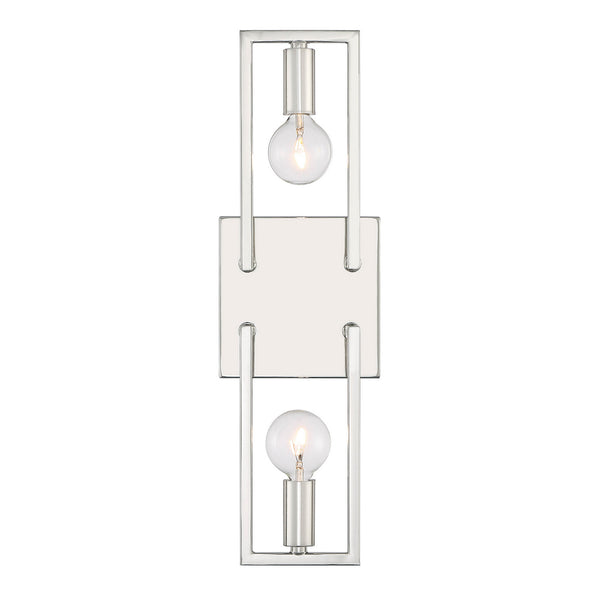 Designers Fountain - D271C-2WS-PN - Two Light Wall Sconce - Finni - Polished Nickel