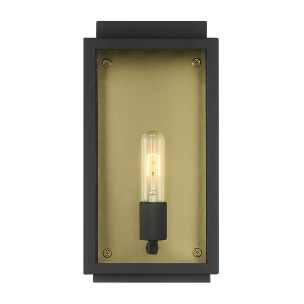 Designers Fountain - D275M-7EW-BK - One Light Wall Lantern - Twilight - Black