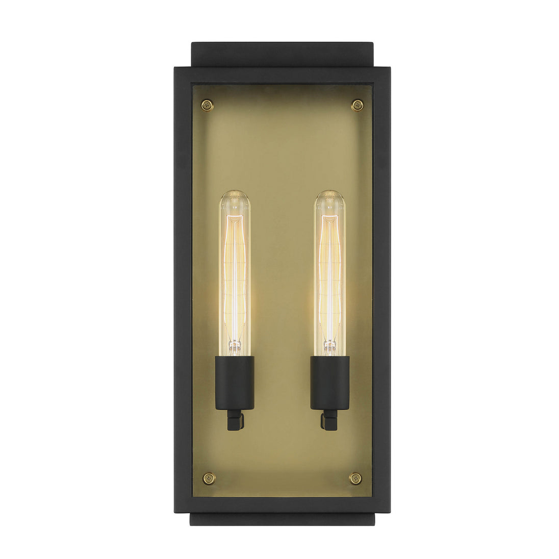 Designers Fountain - D275M-8EW-BK - Two Light Wall Lantern - Twilight - Black