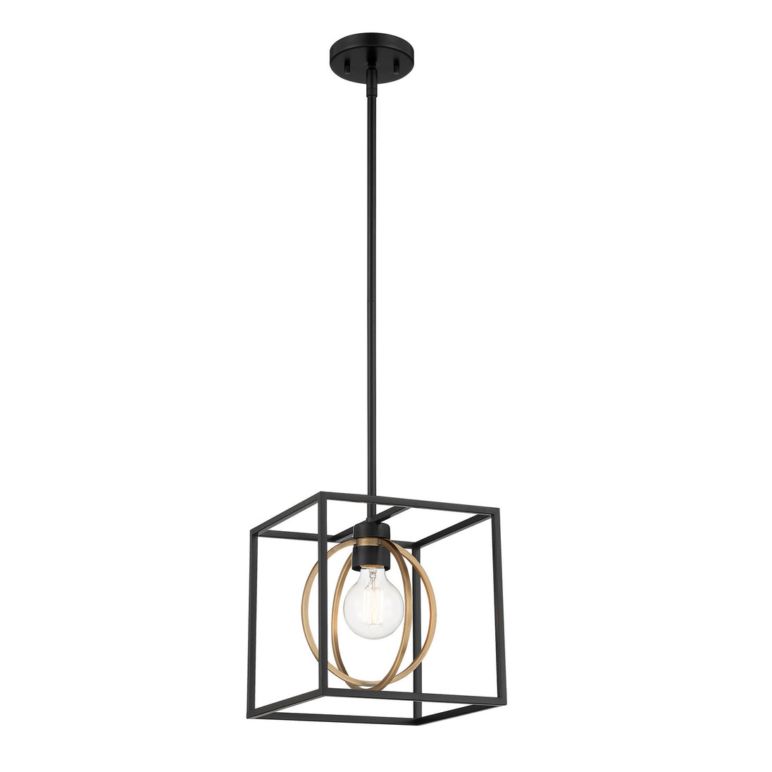 Designers Fountain - D276M-10P-MB - One Light Pendant - Kew Gardens - Matte Black