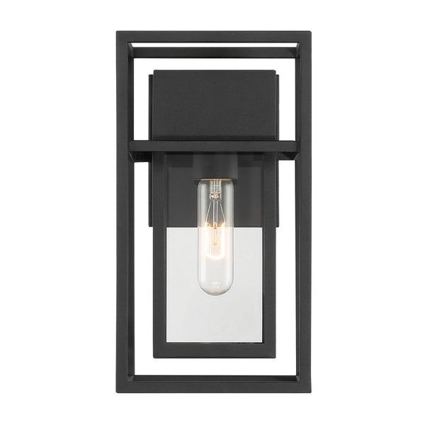 Designers Fountain - D277M-6EW-BK - One Light Wall Lantern - Burton - Black