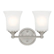 Designers Fountain - D278M-2B-BN - Two Light Vanity - Bronson - Brushed Nickel