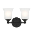 Designers Fountain - D278M-2B-MB - Two Light Vanity - Bronson - Matte Black