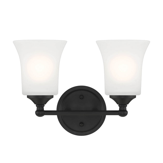 Designers Fountain - D278M-2B-MB - Two Light Vanity - Bronson - Matte Black