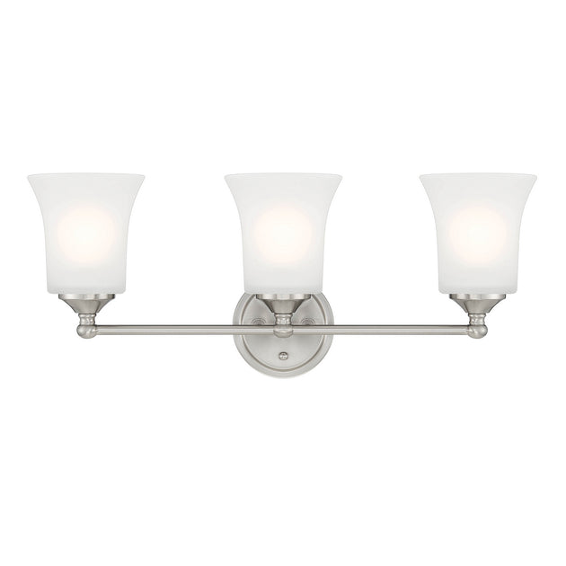 Designers Fountain - D278M-3B-BN - Three Light Vanity - Bronson - Brushed Nickel