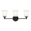 Designers Fountain - D278M-3B-MB - Three Light Vanity - Bronson - Matte Black