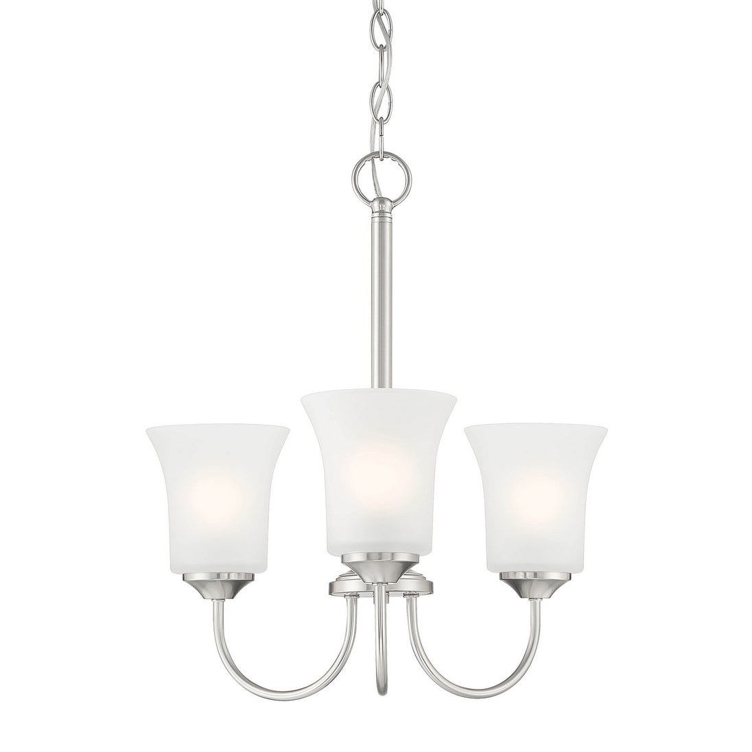 Designers Fountain - D278M-3CH-BN - Three Light Chandelier - Bronson - Brushed Nickel