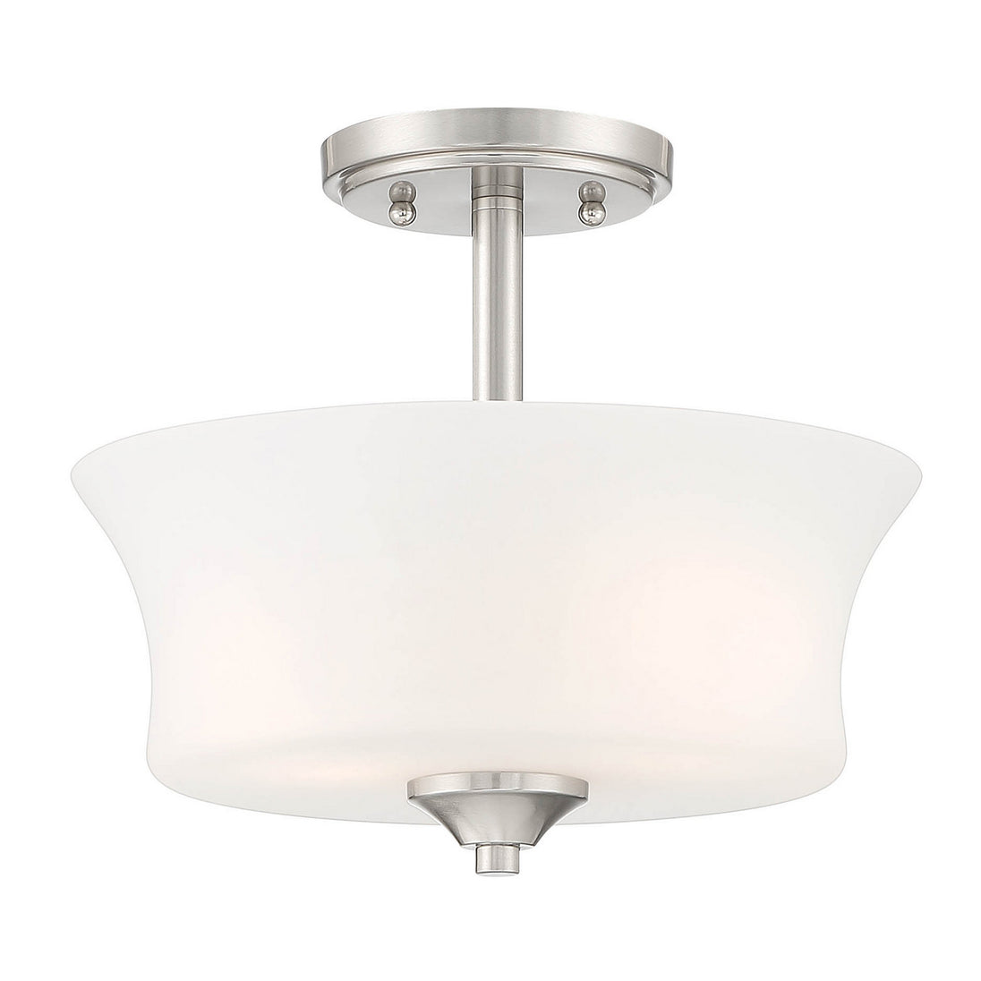 Designers Fountain - D278M-SF-BN - Two Light Semi-Flush Mount - Bronson - Brushed Nickel