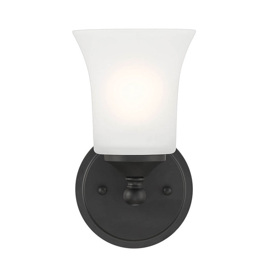 Designers Fountain - D278M-WS-MB - One Light Wall Sconce - Bronson - Matte Black