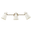 Golden - 2122-BA3 MBS-GE - Three Light Bath Vanity - Reeva - Modern Brass