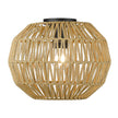 Golden - 6933-FM BLK-NR - One Light Flush Mount - Florence - Matte Black