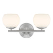 Designers Fountain - D251H-2B-PN - Two Light Vanity - Moon Breeze - Polished Nickel