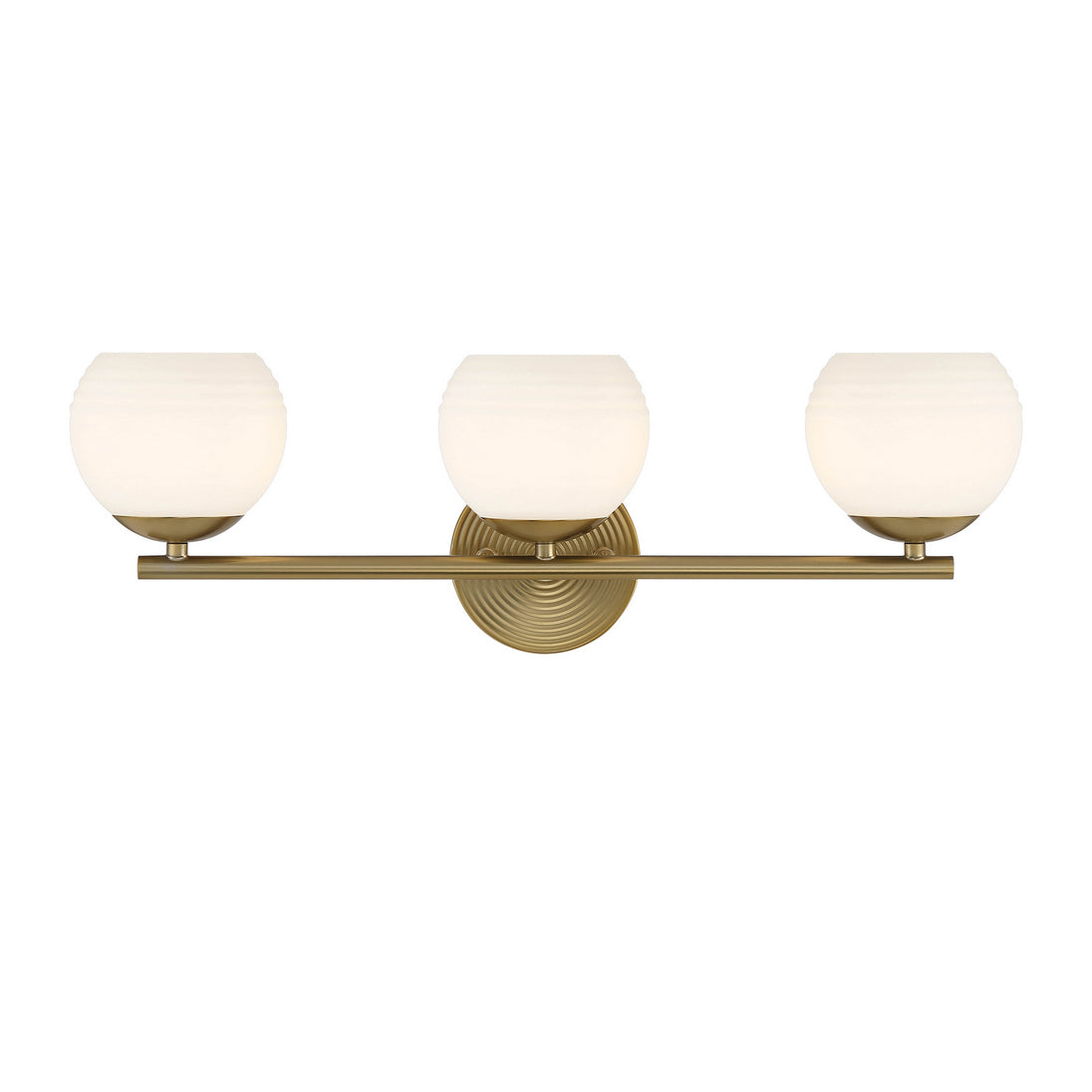 Designers Fountain - D251H-3B-BG - Three Light Vanity - Moon Breeze - Brushed Gold