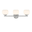 Designers Fountain - D251H-3B-PN - Three Light Vanity - Moon Breeze - Polished Nickel