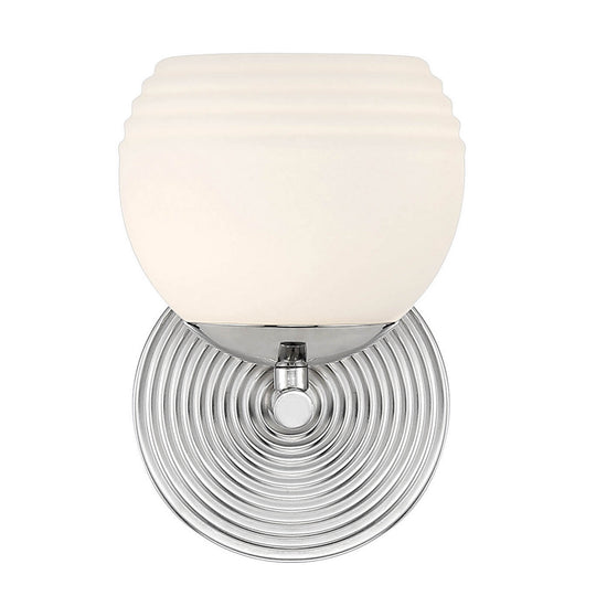 Designers Fountain - D251H-WS-PN - One Light Wall Sconce - Moon Breeze - Polished Nickel