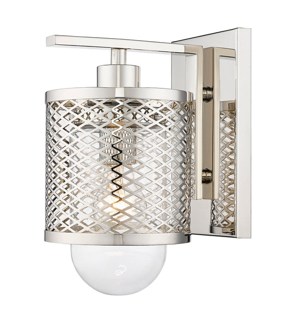 Z-Lite - 3037-1S-PN - One Light Wall Sconce - Kipton - Polished Nickel