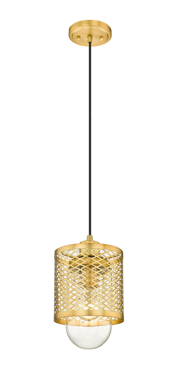 Z-Lite - 3037MP-RB - One Light Pendant - Kipton - Rubbed Brass