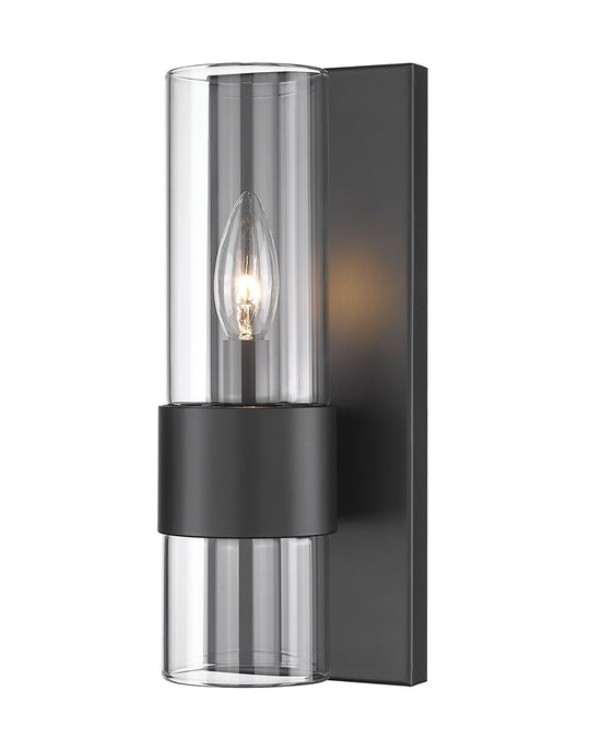 Z-Lite - 343-1S-MB - One Light Wall Sconce - Lawson - Matte Black