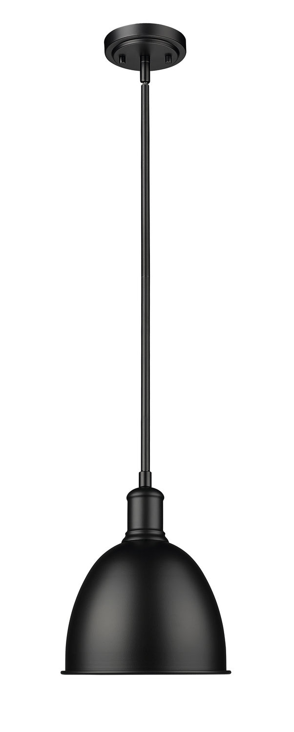 Z-Lite - 4500P8-MB - One Light Pendant - Sawyer - Matte Black