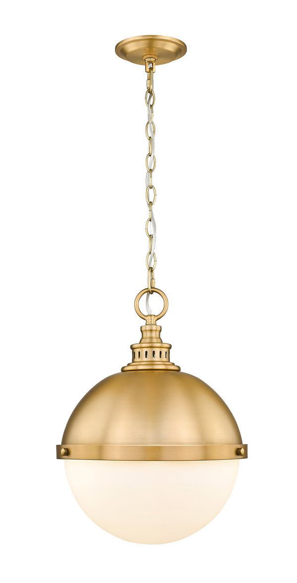 Z-Lite - 619P14-CB - Two Light Pendant - Peyton - Classic Brass