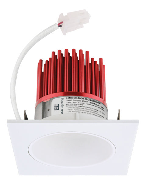 Elco Lighting - E320C0835W2 - 3" Led Sqr Rflctr Engin 850Lm 30K G2 - All White