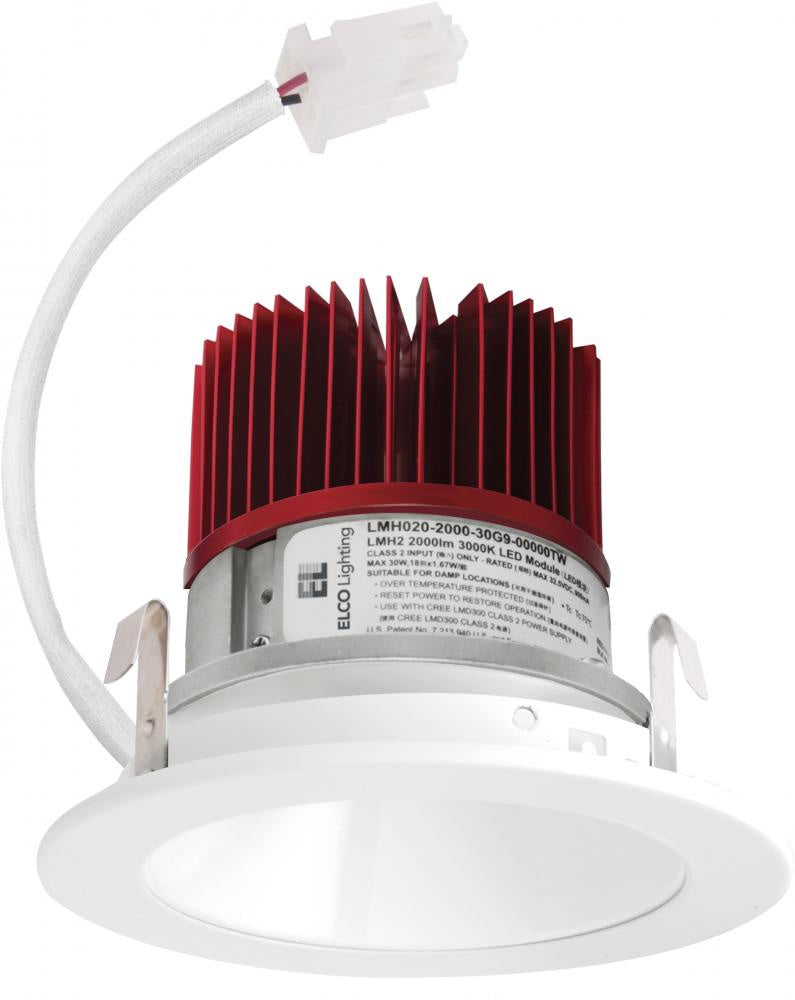 Elco Lighting - E410C0827W2 - 4" White Rflctr Led Engin 850Lmn 27K G2 - All White