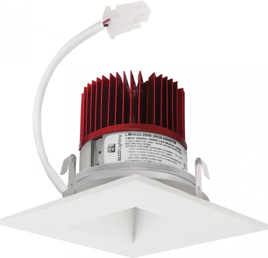 Elco Lighting - E415C1235W2 - 4"Sqr Led Bffl Insrt 1250Lmn 35K G2 - All White
