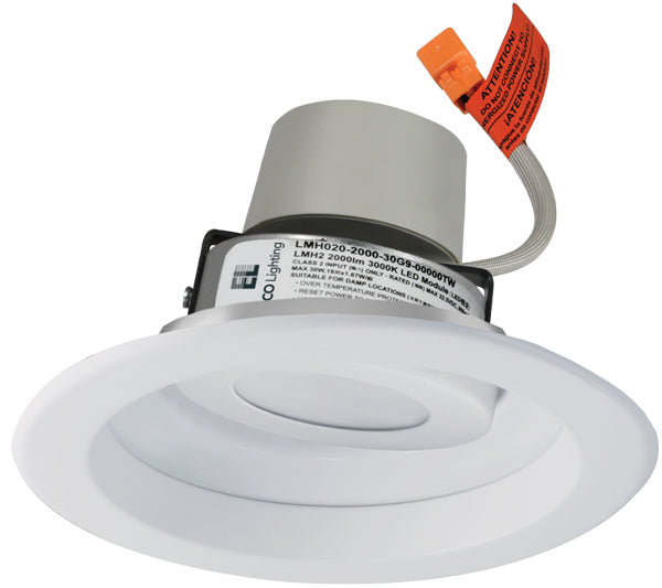 Elco Lighting - E617R0830W - 6"Rnd Adjstbl Rflctr W/Drvr 850Lm 30K - All White